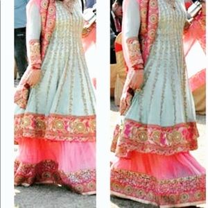 Anarkali  party wear dress Indian new festival